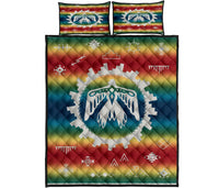 Thunderbird Rainbow Native American Quilt Bed Set LT10 - Wonder Print Shop
