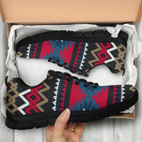 Native American Ornamental Pattern Sneakers LT10 - Wonder Print Shop