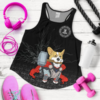 Viking Women's Racerback Tank - The Mighty Thorgi RLT12 - Wonder Print Shop