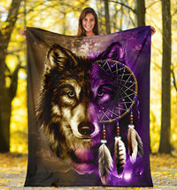 dreamcatcher-purple-wolf-native-american-blanket