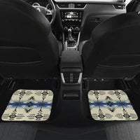Native American Seamless Geometric Pattern Front and Back Car Mats Set Of 4 LT10 - Wonder Print Shop