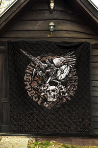 Viking Warrior Tattoo Odin Premium Quilt RLT12 - Wonder Print Shop