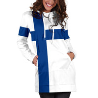 Finland Hoodie Dress Original Flag - Wonder Print Shop