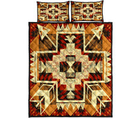 Tribal Yellow Arrow Native American Quilt Bed Set no link LT10 - Wonder Print Shop