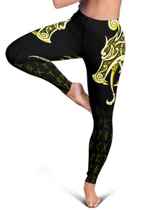 viking-leggings-fenrir-raven-and-vegvisir-tattoo-yellow