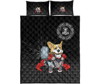 Viking Quilt Bed Set - The Mighty Thorgi RLT12 - Wonder Print Shop