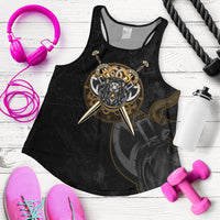 Viking Women's Racerback Tank Lion RLT12 - Wonder Print Shop