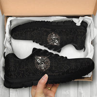 Viking Warrior Tattoo Odin Sneakers RLT12 - Wonder Print Shop