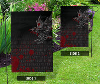 Viking Garden Flag The Raven Of Odin Rune Blood RLT12 - Wonder Print Shop