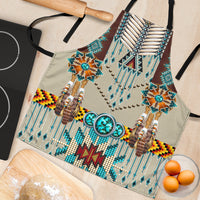turquoise-blue-pattern-breastplate-native-american-apron
