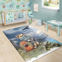 Viking Area Rug, Corgi RLT12 - Wonder Print Shop