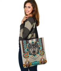 native-american-blue-mandala-wolf-tote-bag