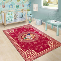 Wonder Print Shop Area Rug Stars Order Of Eastern Star OES LT10 - Wonder Print Shop