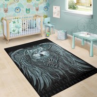 Viking Area Rug, Spiral Wolf Spirit RLT12 - Wonder Print Shop