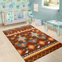 Pattern With Birds Area Rug LT10 - Wonder Print Shop