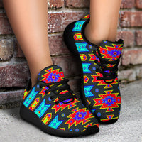 native-american-light-pattern-sport-sneakers