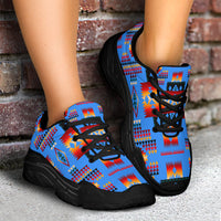 native-american-navy-tribes-pattern-chunky-sneakers