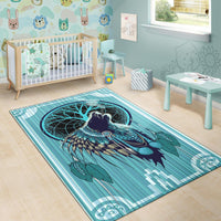 Wolf Chief Native American Area Rug LT10 - Wonder Print Shop