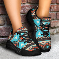 native-american-line-shapes-ethnic-pattern-chunky-sneakers