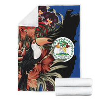 belize-premium-blanket-belize-national-flag-with-toucan-and-black-orchid