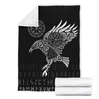 viking-blanket-the-raven-of-odin-tattoo
