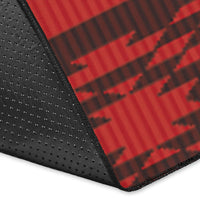 Red Geometric Pattern Area Rug LT10 - Wonder Print Shop