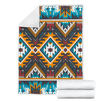 yellow-aztec-geometric-blanket