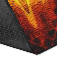 United Tribes Brown Design Native American Area Rug LT10 - Wonder Print Shop