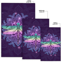 Maori Mandala Dragonfly Area Rug - Wonder Print Shop