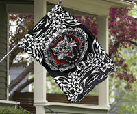 Viking Flag, Fenrir Wolf RLT12 - Wonder Print Shop