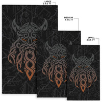 Viking Area Rug, Odin God Furthark Tattoo Special RLT12 - Wonder Print Shop