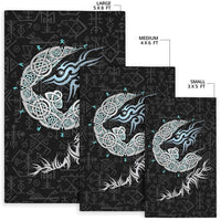 Viking Fenrir Wolf Area Rug RLT12 - Wonder Print Shop