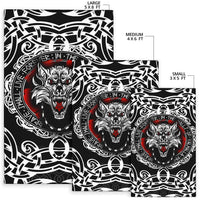 Viking Area Rug, Fenrir Wolf RLT12 - Wonder Print Shop
