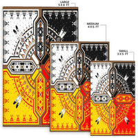 Medicine Wheels Native American Design Area Rug LT10 - Wonder Print Shop