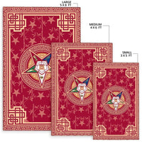 Wonder Print Shop Area Rug Stars Order Of Eastern Star OES LT10 - Wonder Print Shop