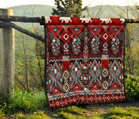 Feather Yellow Native American Premium Quilt LT10 - Wonder Print Shop