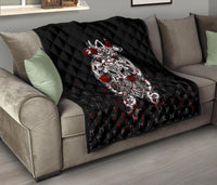 Viking Tyr Tattoo Blood Premium Quilt RLT12 - Wonder Print Shop