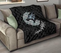 Viking Fenrir Wolf Premium Quilt RLT12 - Wonder Print Shop