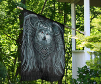 Viking Flag, Spiral Wolf Spirit RLT12 - Wonder Print Shop
