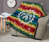 Thunderbird Rainbow Native American Premium Quilt LT10 - Wonder Print Shop