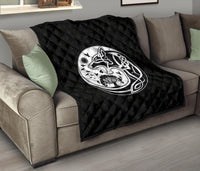 Viking Premium Quilt, Skoll and Hati Rune Tattoo RLT12 - Wonder Print Shop