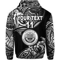 Custom Federated States of Micronesia Zip Hoodie Unique Vibes Black LT8 - Wonder Print Shop