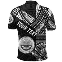 Custom Federated States of Micronesia Polo Shirt FSM Original Style Black LT8 - Wonder Print Shop