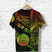 Custom Federated States of Micronesia T Shirt FSM Happy Independence Day Original Vibes Reggae LT8 - Wonder Print Shop