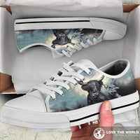 scotland-highland-cow-low-top-shoes