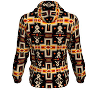 Native American Tribe Navy Pattern All Over Hoodie LT10 - Wonder Print Shop