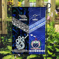 New Zealand and Samoa Flag Together Blue LT8 - Wonder Print Shop