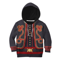 9th New York Volunteer Hawkins Zouaves Custom KID Zip Up And Pullover Hoodie LT8 - Wonder Print Shop