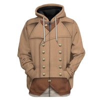 Colonial Militia 1776 Hoodie LT8 - Wonder Print Shop