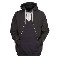 Lawyer In Formal Court Clothes Hoodie LT8 - Wonder Print Shop